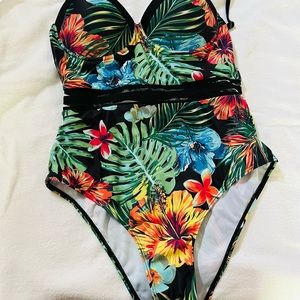 One piece bathing suit